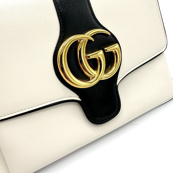 Gucci Bicolor GG Marmont Flap Crossbody - Picture 6 of 8